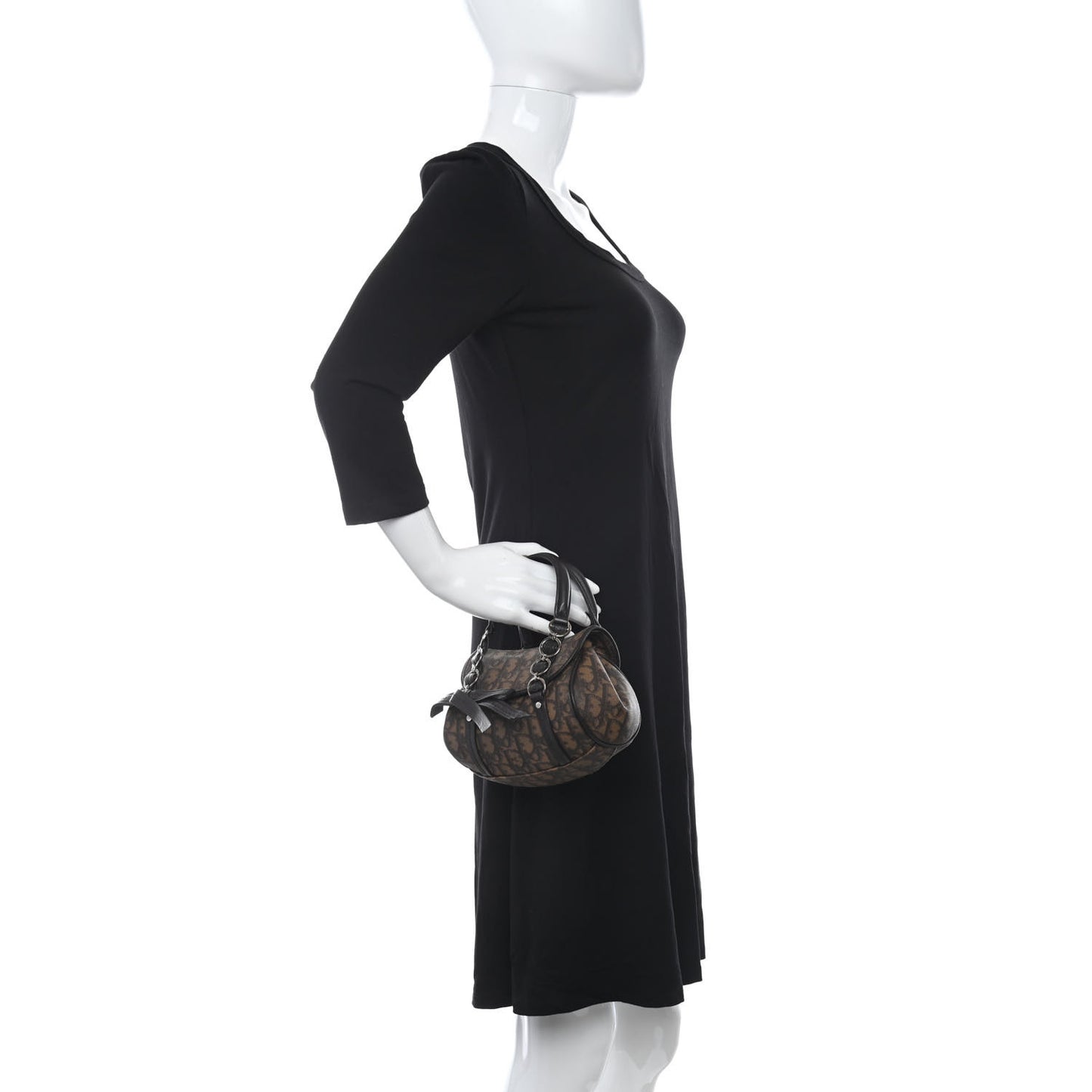 Monogram Mini Romantique Trotter Bag Brown