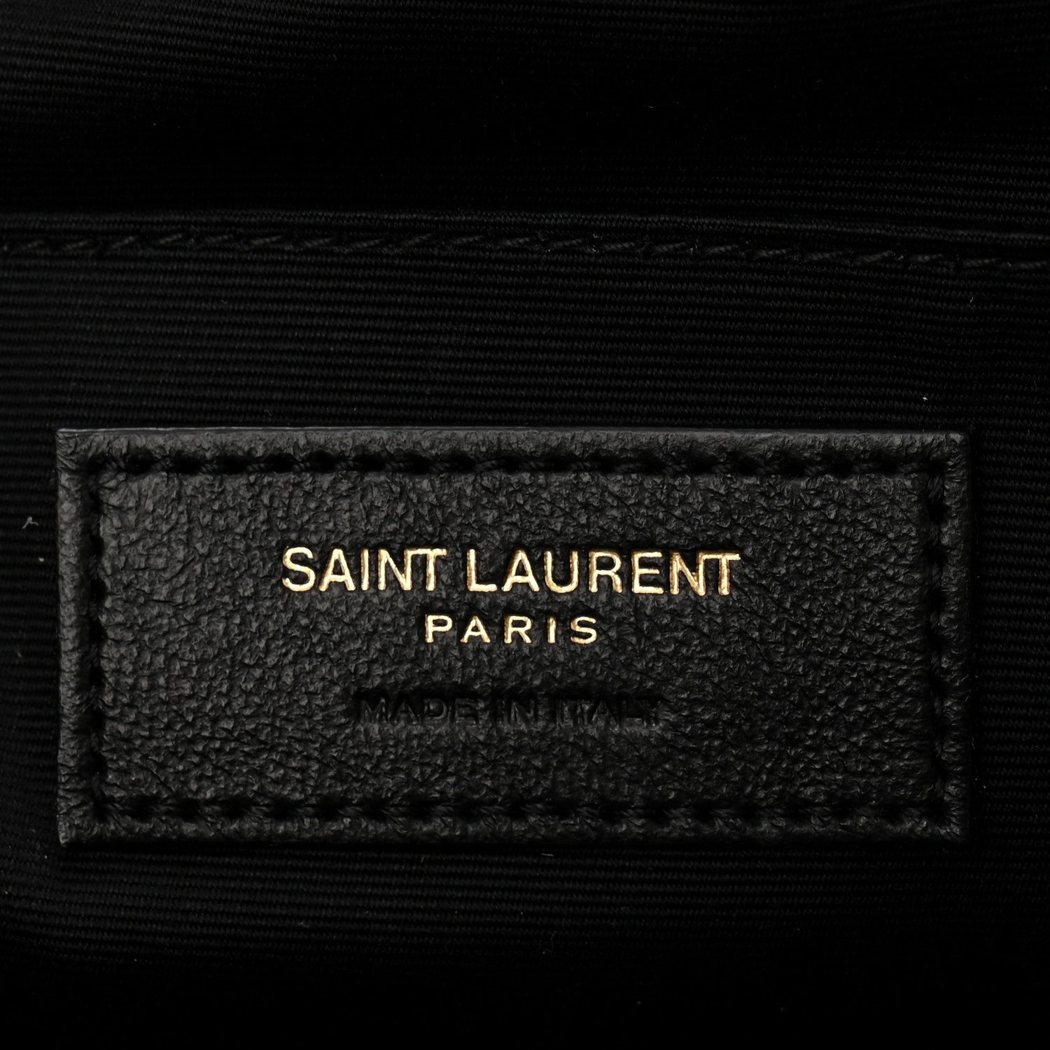 Saint Laurent Calfskin Matelasse Monogram Lou Camera Bag Dark Beige 6 of 10