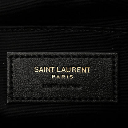 Saint Laurent Calfskin Matelasse Monogram Lou Camera Bag Dark Beige 6 of 10