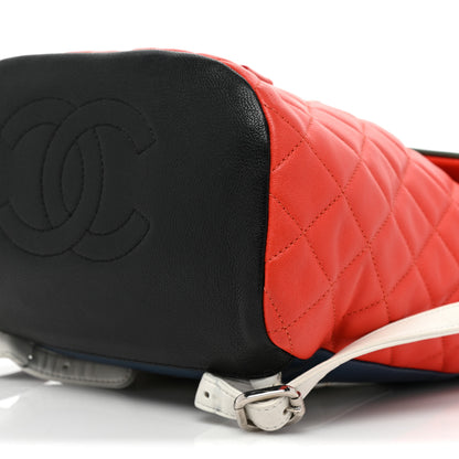 Chanel Lambskin Quilted Small Cuba Urban Spirit Backpack Orange 8 of 12