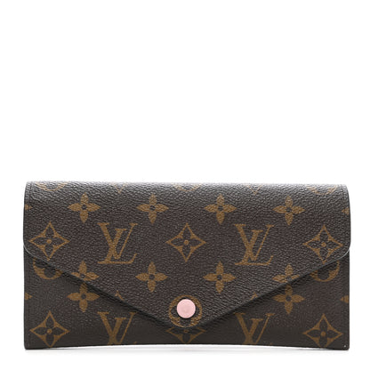 Louis Vuitton Monogram Josephine Wallet Rose Ballerine 1 of 12