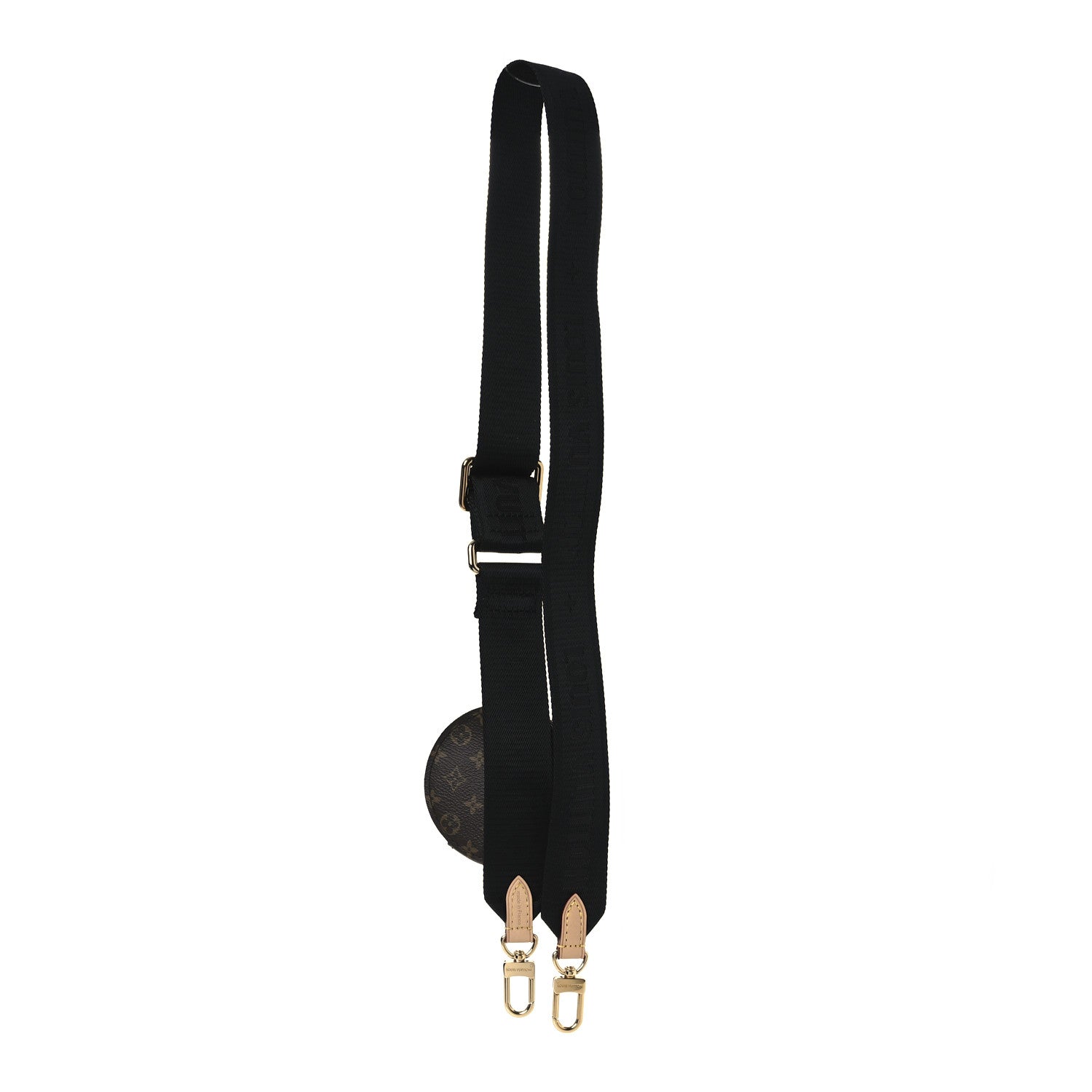 Louis Vuitton Monogram Multi Pochette Accessories Bandouliere Shoulder Strap Black 2 of 7