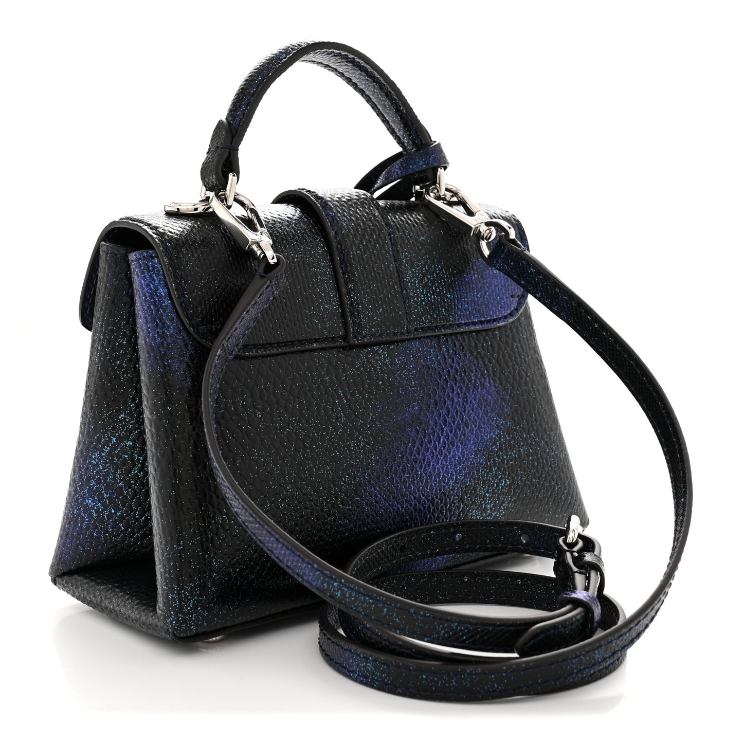 Iridescent Snakeskin Rose Des Vents Mini Blue