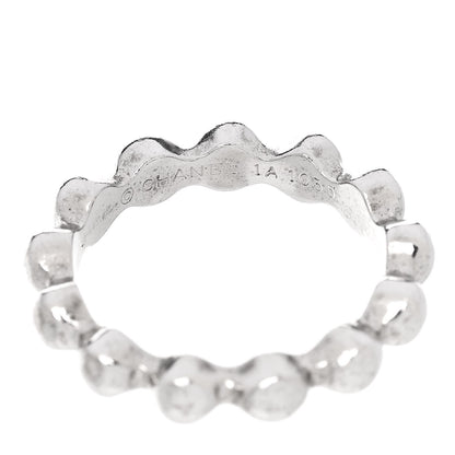 Chanel 18K White Gold Diamond Set of 3 Stacking Ring 54 7 / 53 6.5 6 of 6