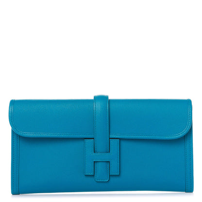 Hermes Chevre Mysore Jige Elan 29 Bleu Paradis 1 of 7