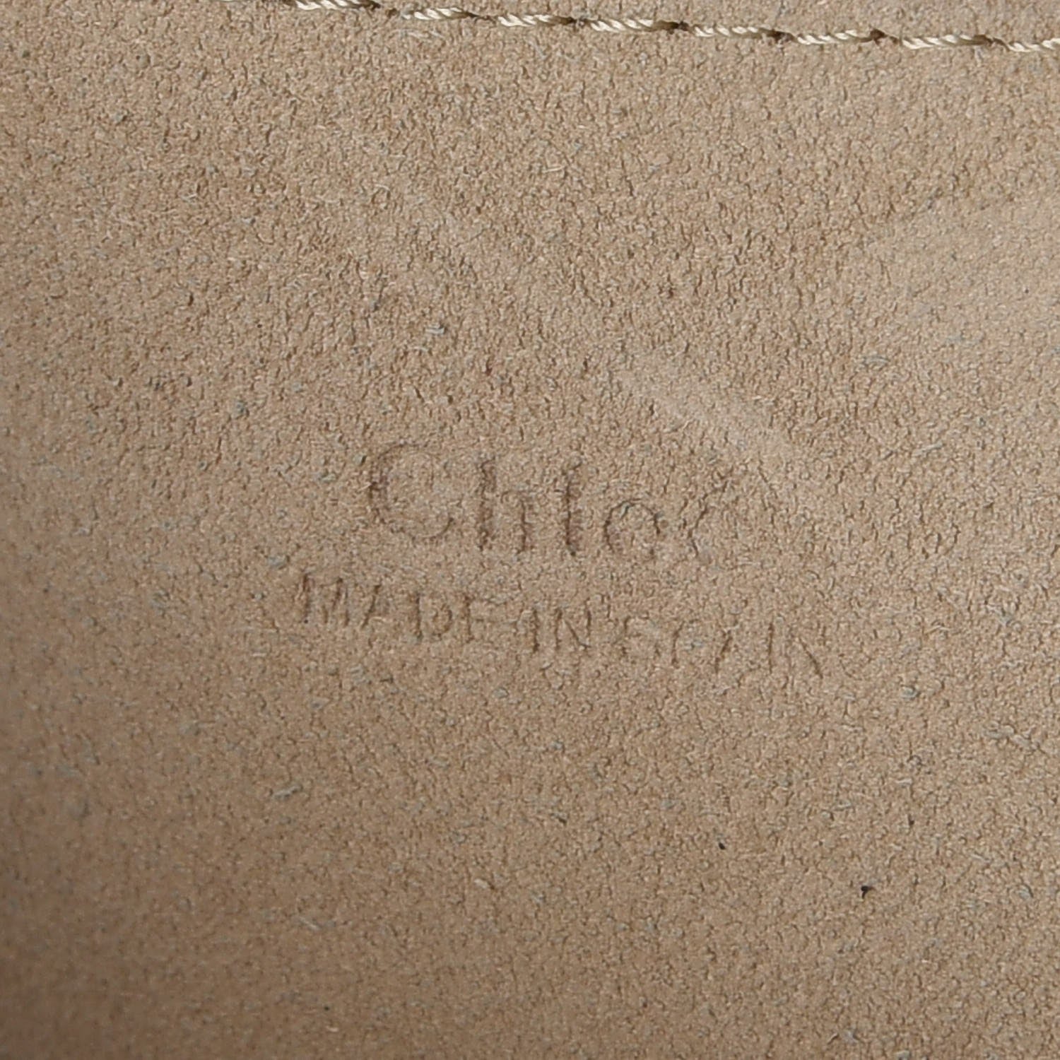 Chloe Suede Calfskin Small Faye Shoulder Bag Black 5 of 7