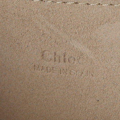Chloe Suede Calfskin Small Faye Shoulder Bag Black 5 of 7