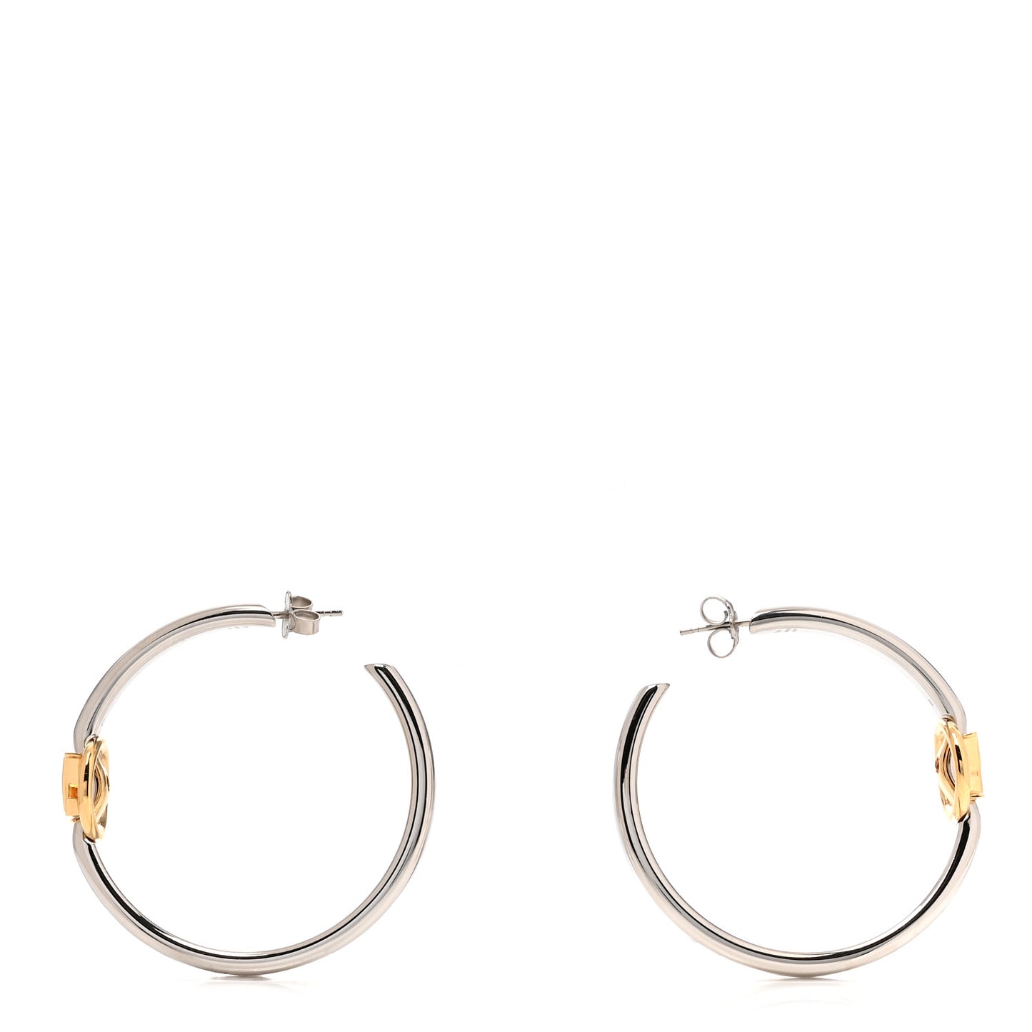 My LV Hoop Earrings Silver