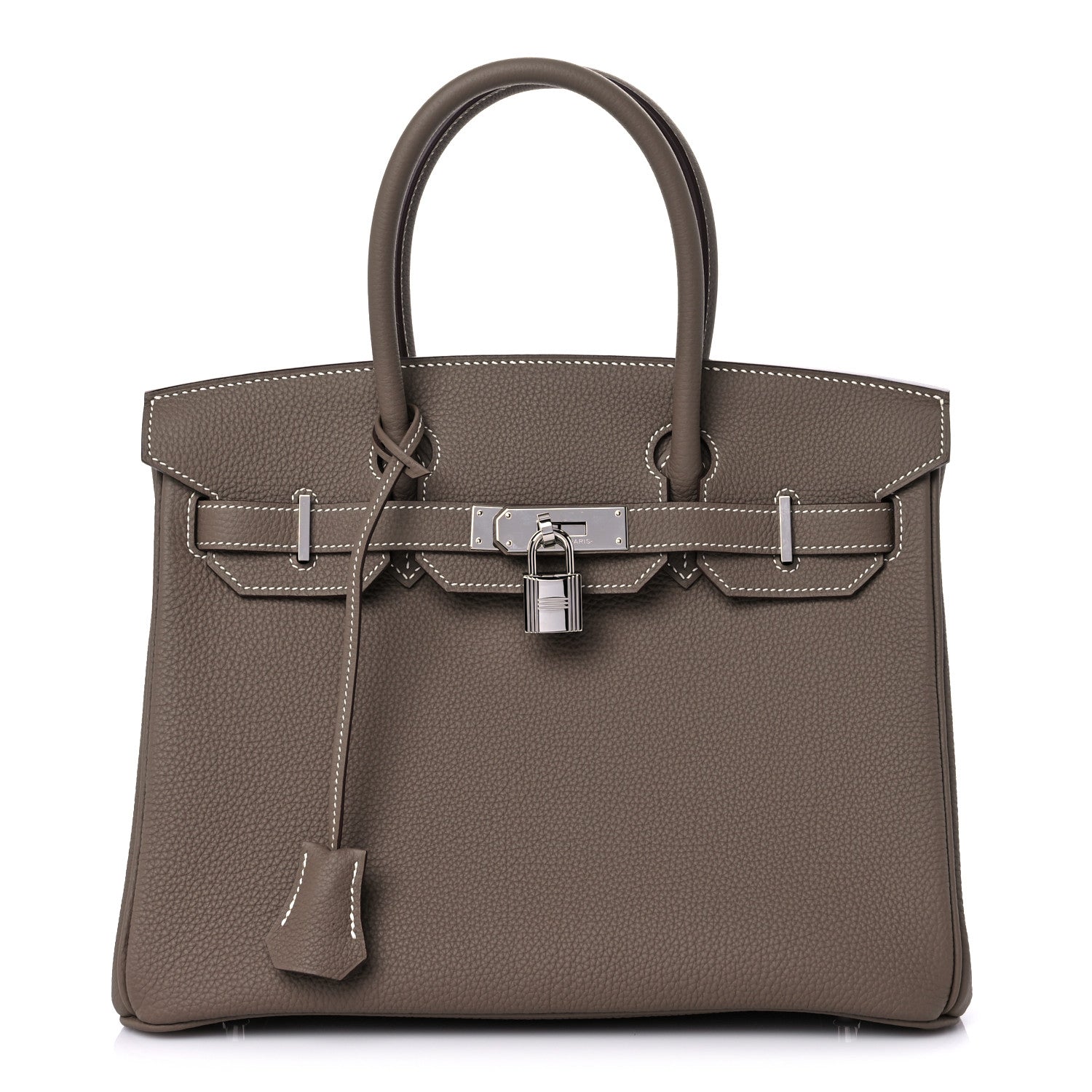 Hermes Togo Birkin 30 Etoupe 1 of 9