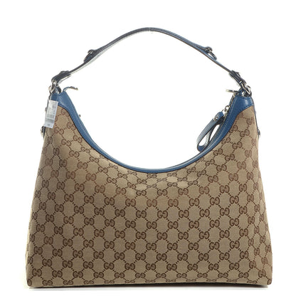 Gucci Monogram Medium Icon Bit Hobo Turquoise 1 of 9