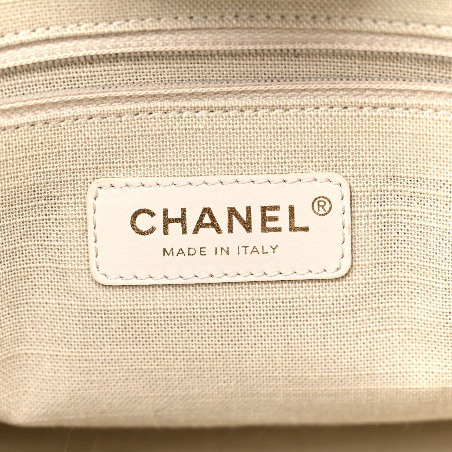 Chanel Mixed Fibers Small Deauville Tote Navy 6 of 11