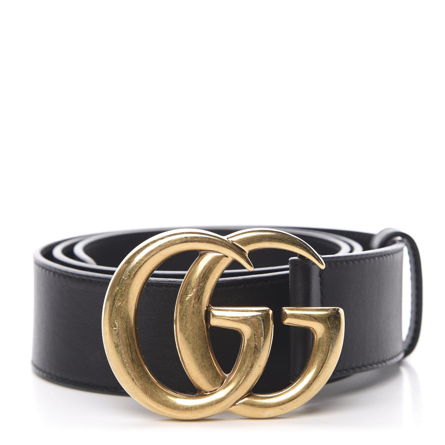 Calfskin Double G 40mm Belt 80 32 Black