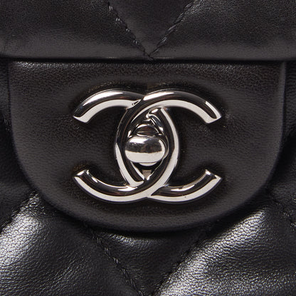 Chanel Lambskin Quilted Chanel 3 Large Flap Black 7 of 9