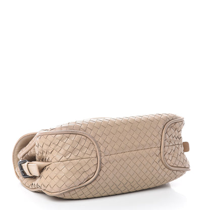 Bottega Veneta Nappa Intrecciato Rialto Shoulder Bag Mink 3 of 8