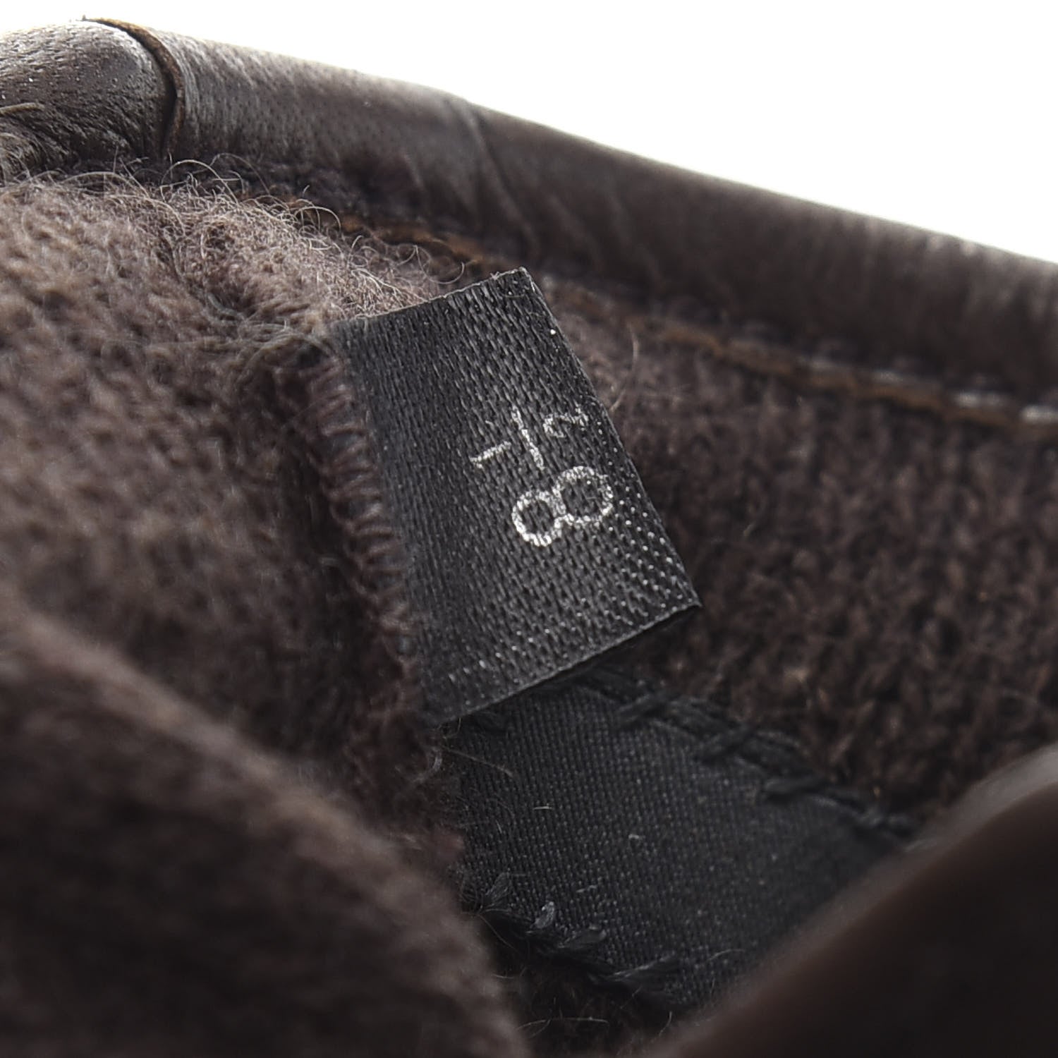 Gucci Guccissima Gloves 8.5 Brown 4 of 6