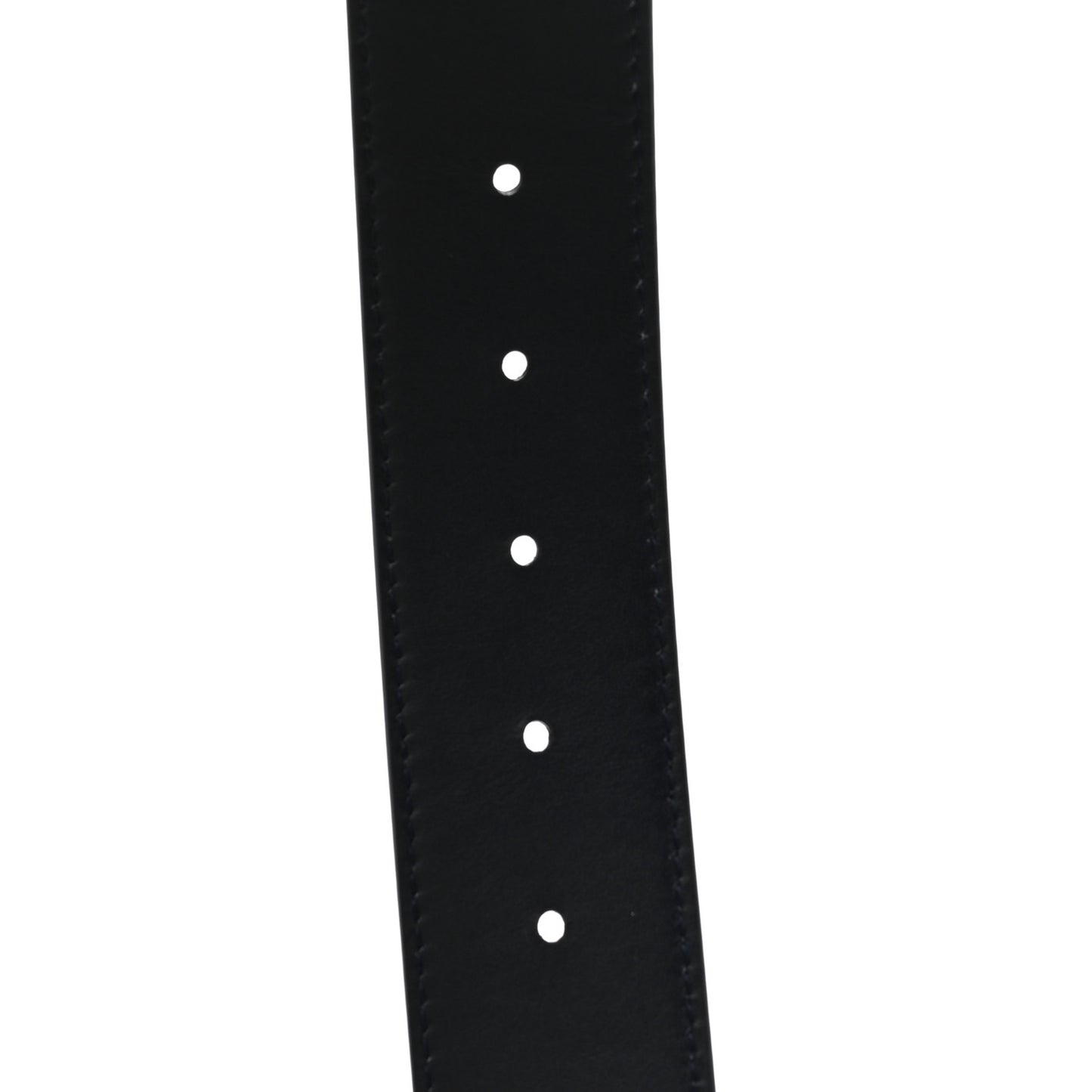 Coated Canvas Calfskin CD Diamond Belt 105 42 Navy