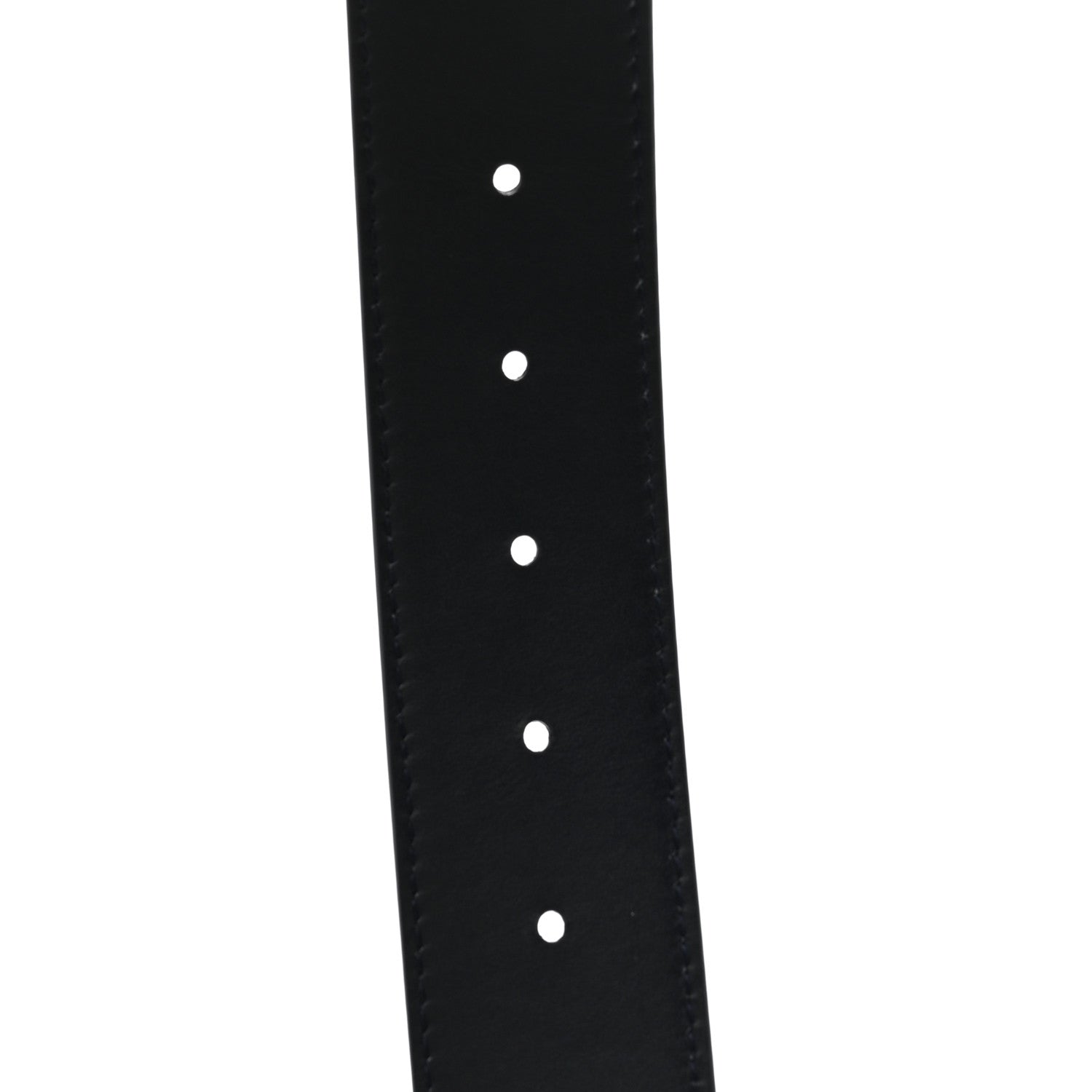 Christian Dior Coated Canvas Calfskin CD Diamond Belt 105 42 Navy 5 of 5