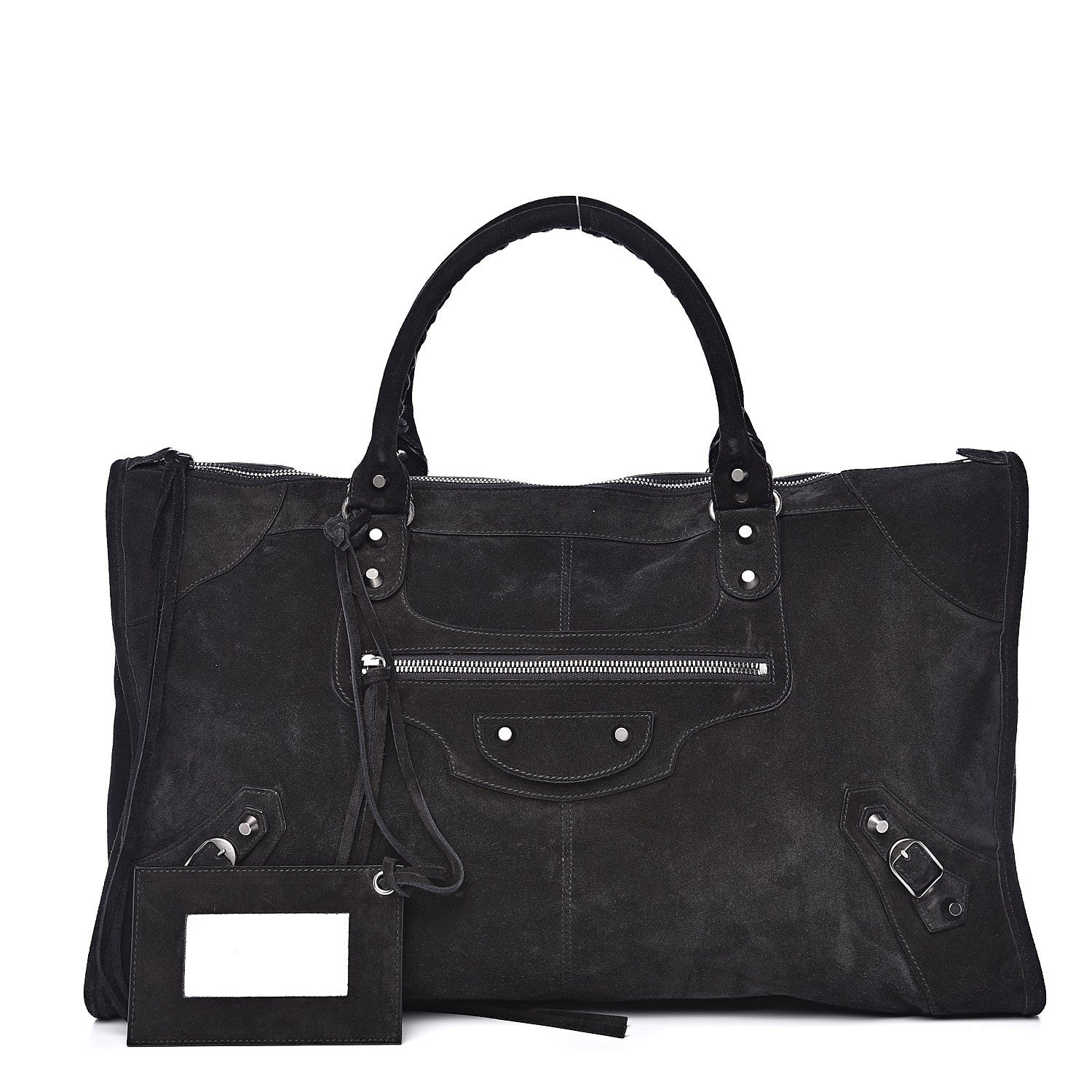 Balenciaga Baby Daim Suede Work Black 1 of 10