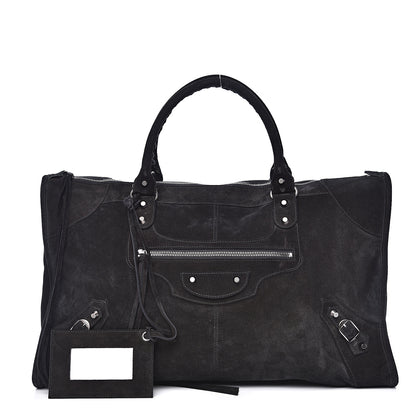 Balenciaga Baby Daim Suede Work Black 1 of 10
