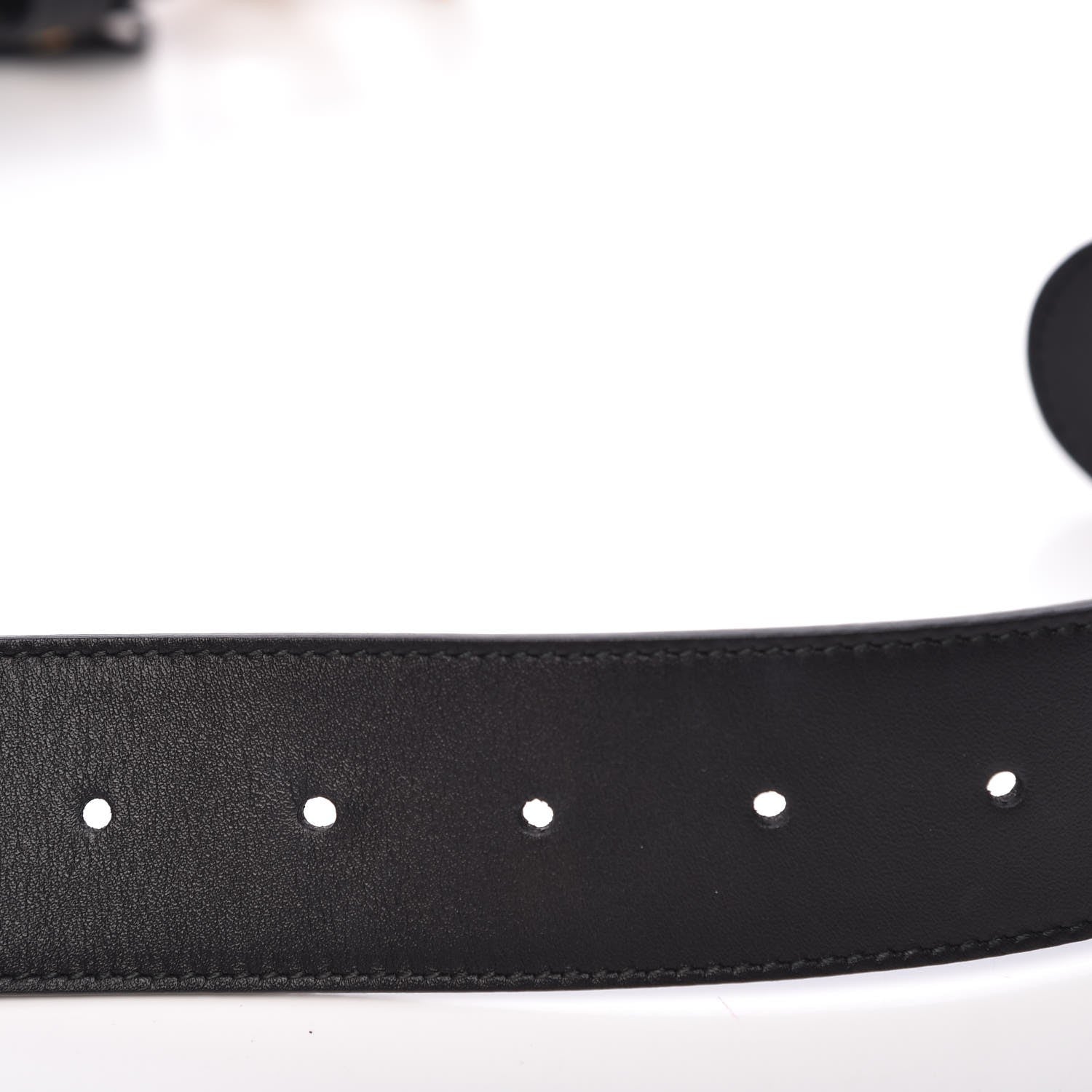 Gucci Calfskin Double G 40mm Belt 90 36 Black 5 of 6