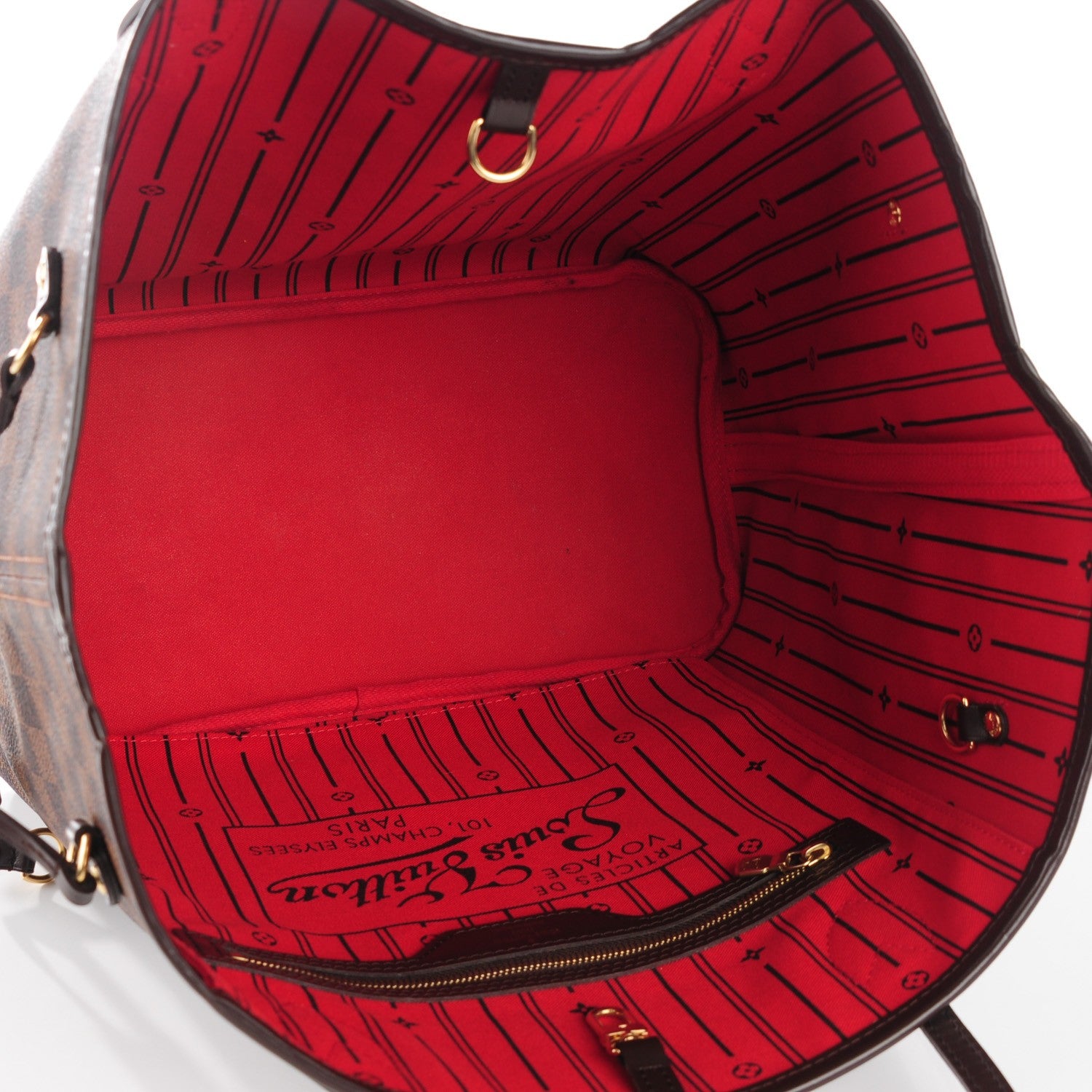 Louis Vuitton Damier Ebene Neverfull MM 5 of 7