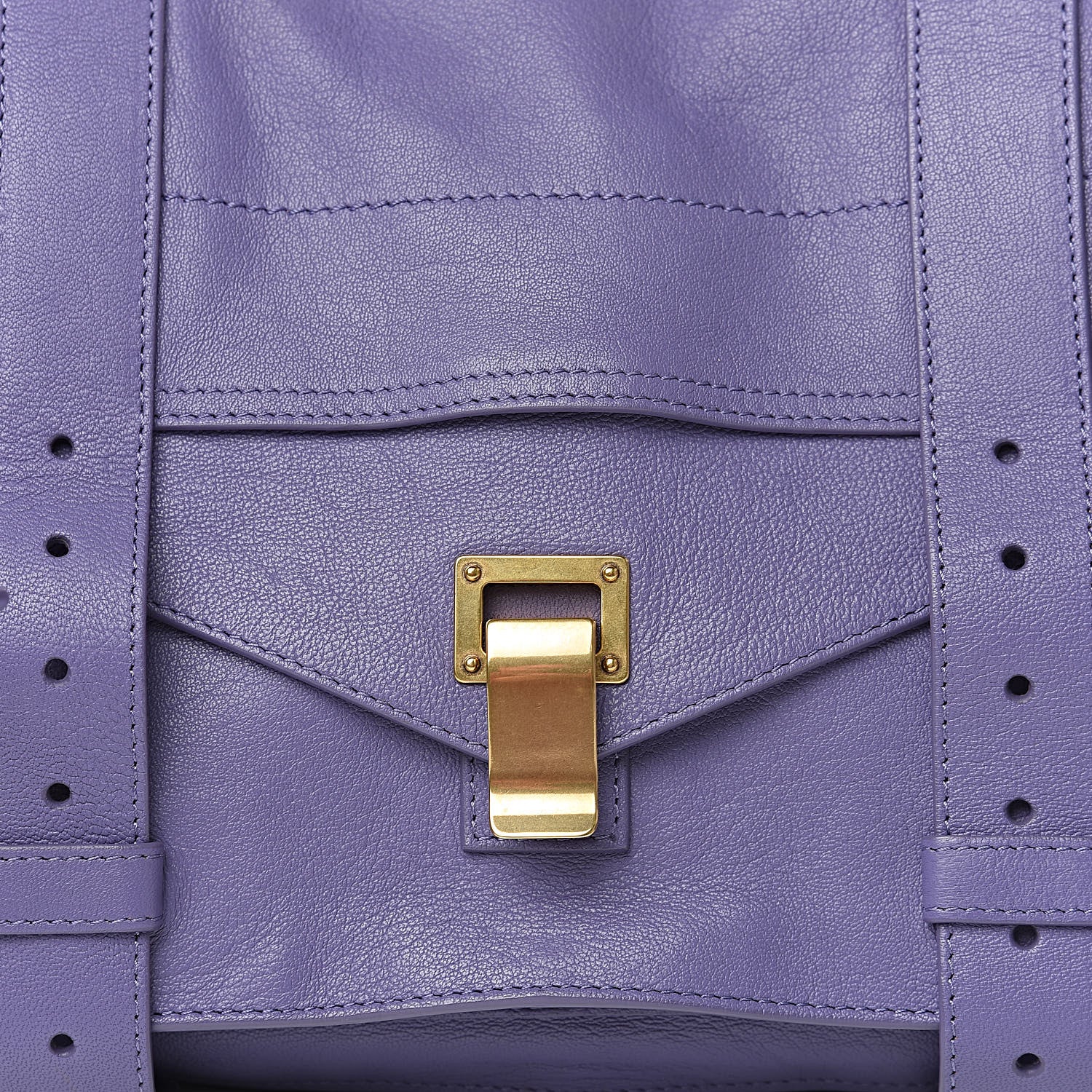 Proenza Schouler Lambskin Medium PS1 Satchel Berry 10 of 10