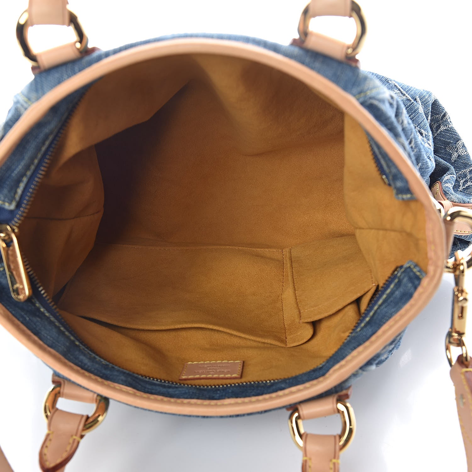 Louis Vuitton Denim Neo Cabby GM Blue 5 of 9