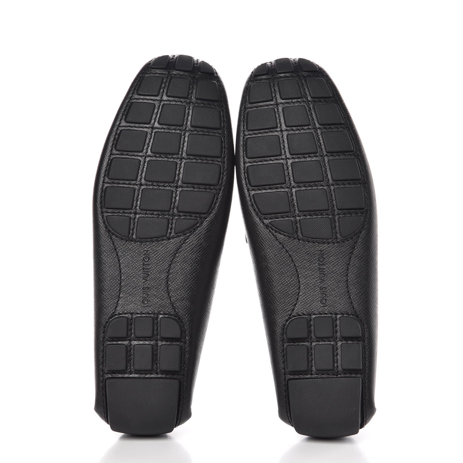Louis Vuitton Taiga Monte Carlo Moccasin Loafers 8 Black 5 of 8