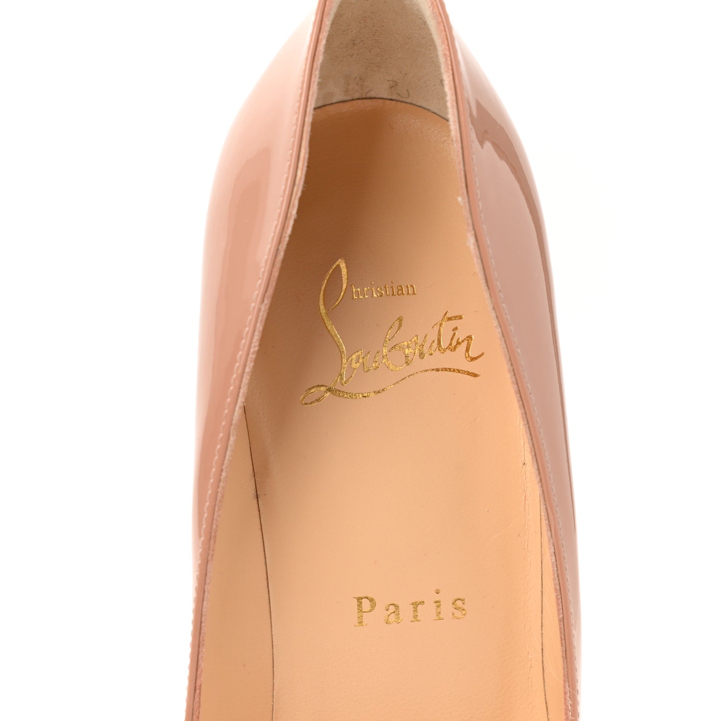 Patent Pigalle Follies 100 Pumps 36 Nude