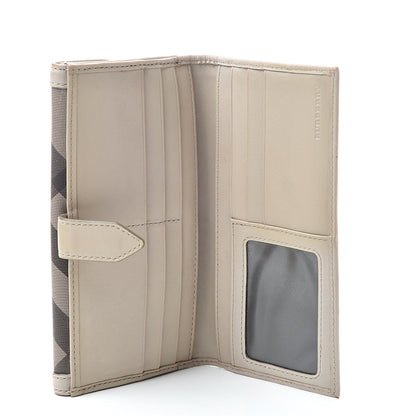 Burberry Smoked Check Continental Wallet Trench 5 of 17