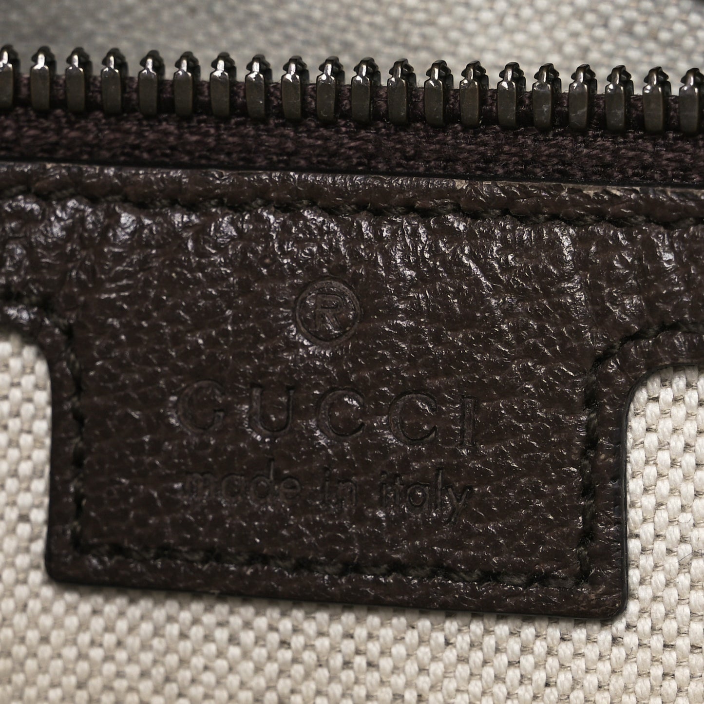 GG Supreme Monogram Web Small Ophidia Messenger Bag Brown