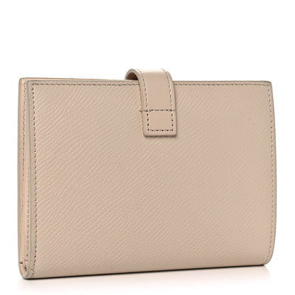 Celine Grained Calfskin Medium Multifunction Strap Wallet Powder 3 of 13