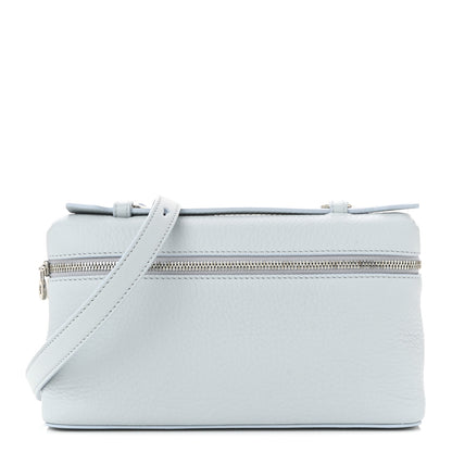 Loro Piana Grained Calfskin L19 Extra Pocket Pouch Minty Breeze 1 of 10