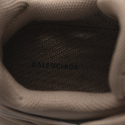 Balenciaga Rubber Mesh Monocolor Clear Sole Womens Track.2 Open Sneakers 39 Dark Beige 8 of 10