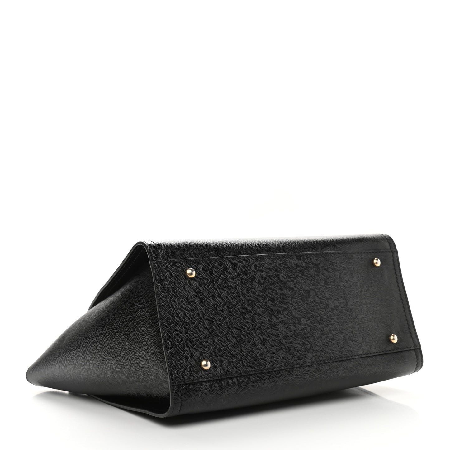 Caviar Small Studded Deauville Tote Black