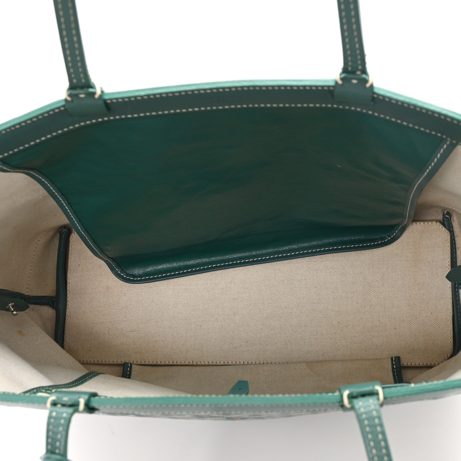 Goyard Goyardine Bellechasse PM Green 5 of 11