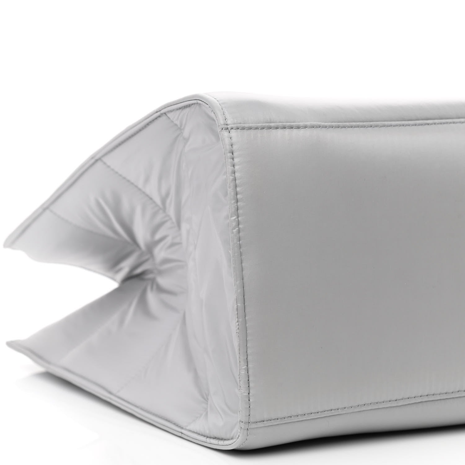 Telfar Nylon Large Puff Shopping Bag Grey 10 of 11