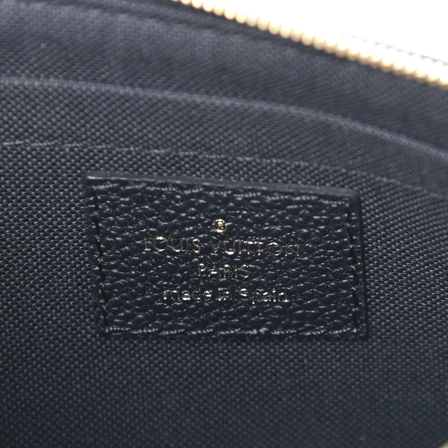 Louis Vuitton Monogram Pallas Clutch Black 6 of 9