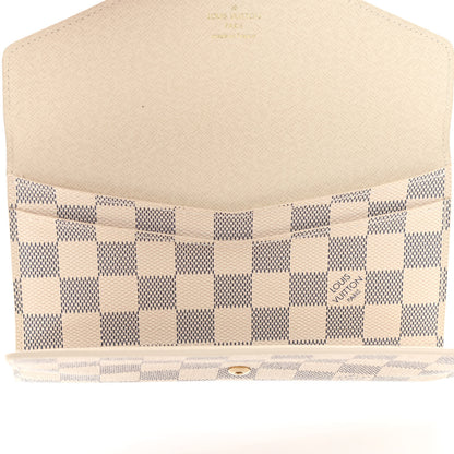Louis Vuitton Damier Azur Josephine Wallet 6 of 12