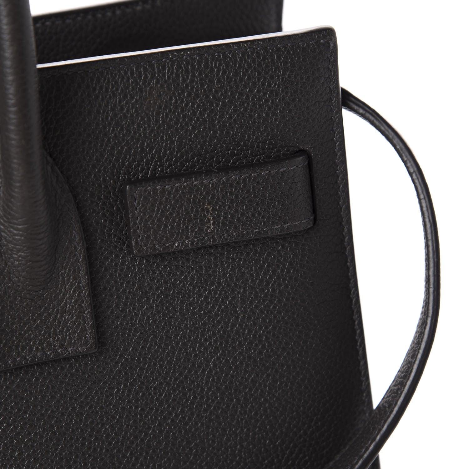Saint Laurent Grained Calfskin Baby Sac De Jour Black 13 of 20