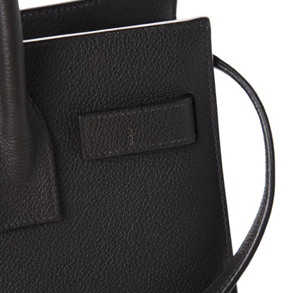 Saint Laurent Grained Calfskin Baby Sac De Jour Black 13 of 20