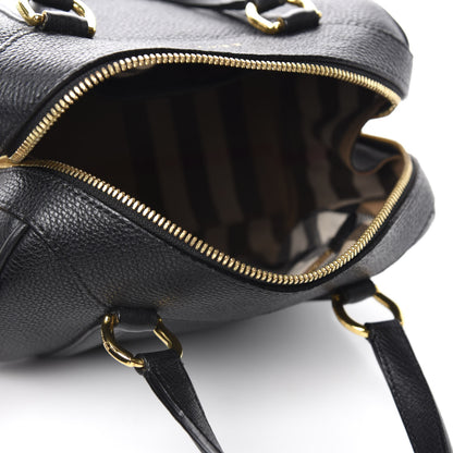 Burberry Derby Calfskin Small Alchester Bowling Bag Black 5 of 9