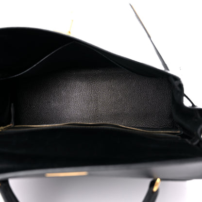Hermes Box Kelly Retourne 32 Black 4 of 13