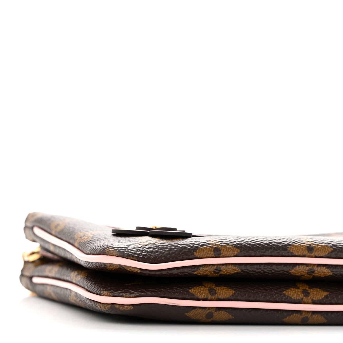 Monogram Blooming Flowers Double Zip Pochette