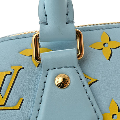 Louis Vuitton Empreinte Monogram Speedy Bandouliere 20 Baby Blue 10 of 11