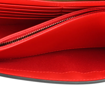 Christian Louboutin Glitter Metallic Patent Calfskin Psychic Spikes Paloma Clutch Gold 5 of 15