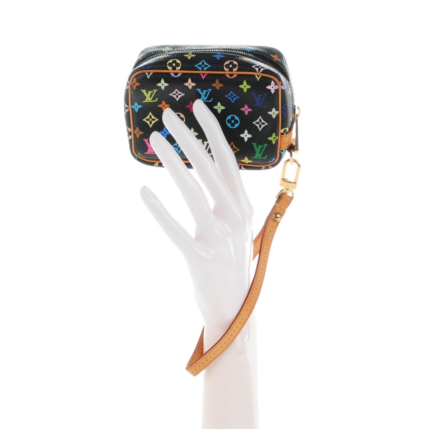 Louis Vuitton Monogram Multicolor Trousse Wapity Black 2 of 6