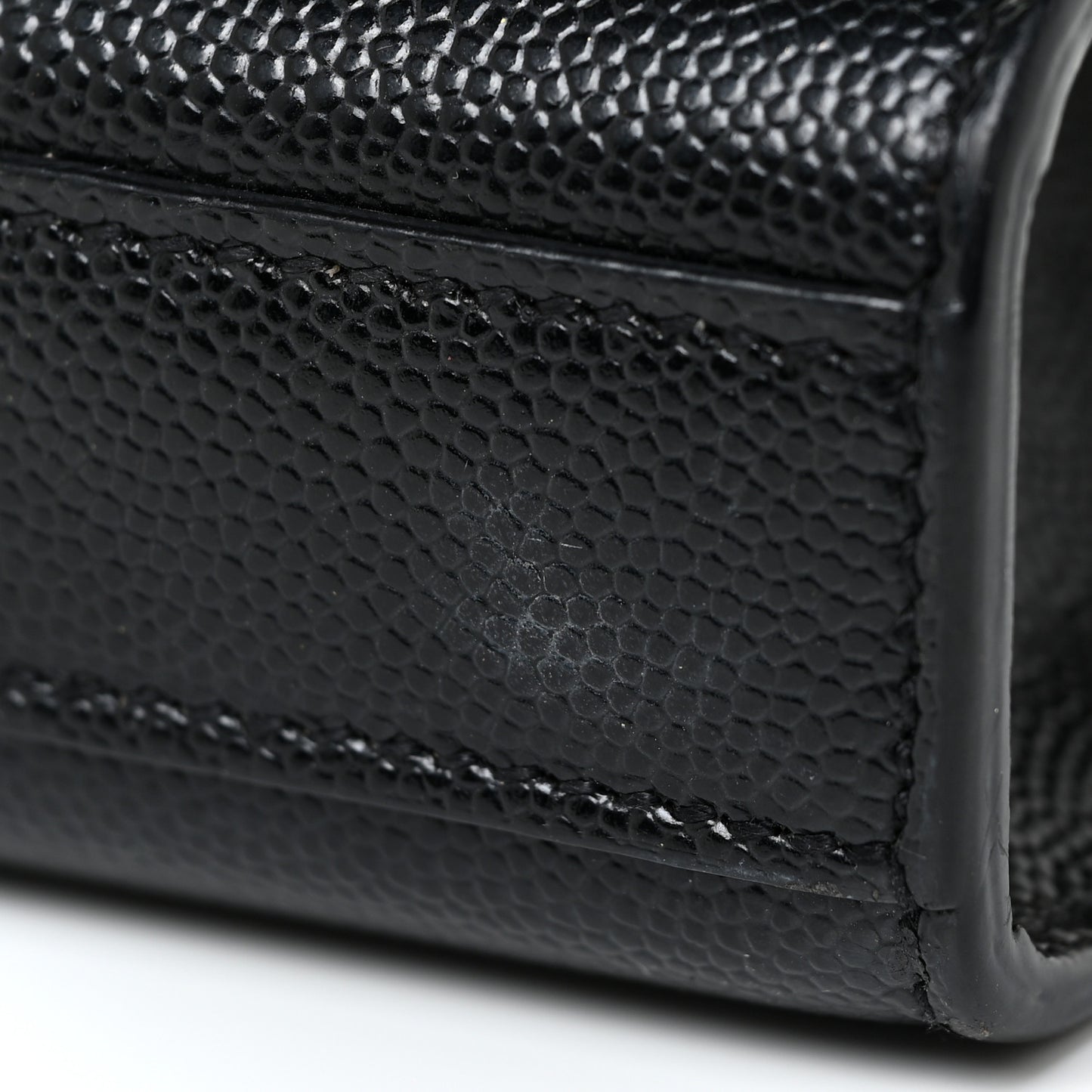Grain De Poudre Small Monogram Kate Satchel Black