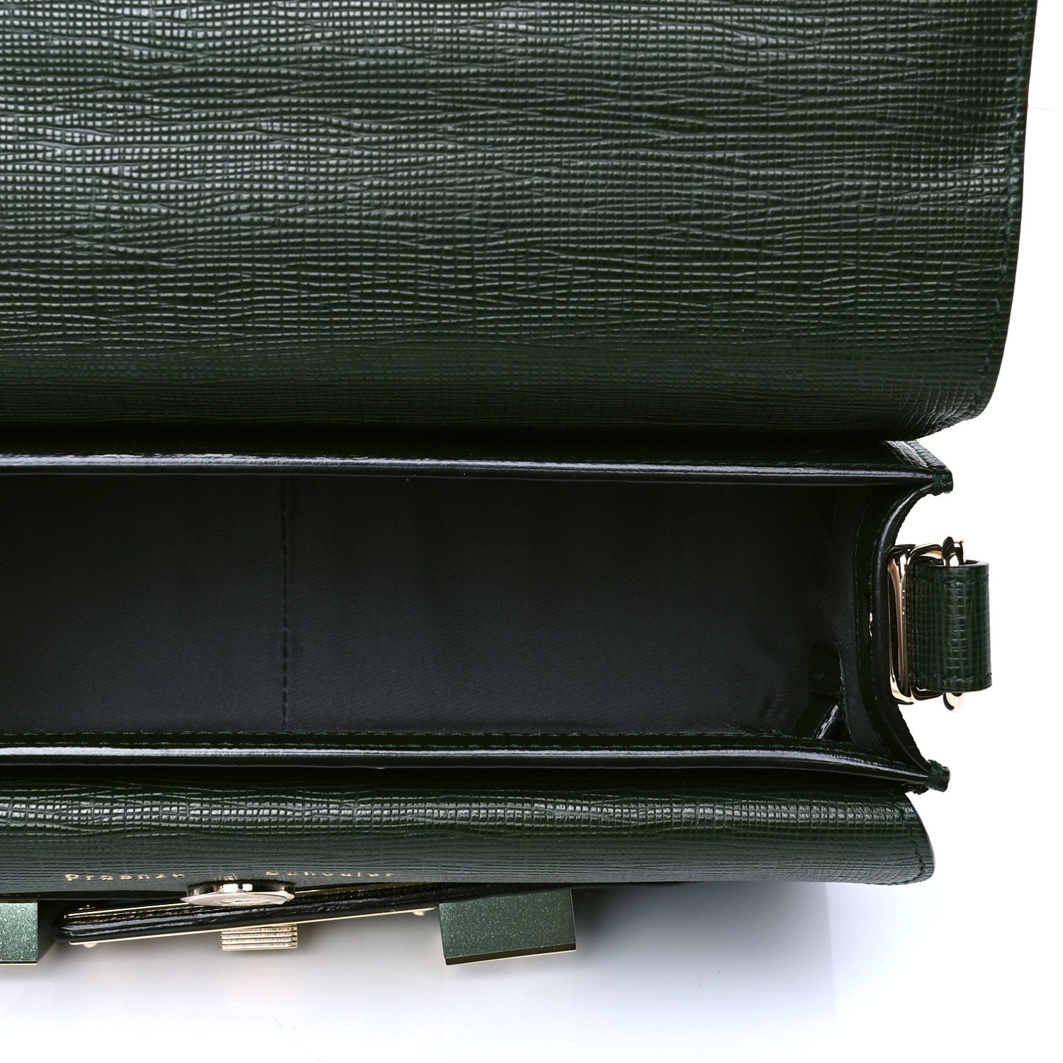 Proenza Schouler New Linosa Mini PS11 Classic Shoulder Bag Dark Pine 4 of 4