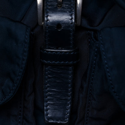 Prada Nylon Vela Small Backpack Navy 9 of 11